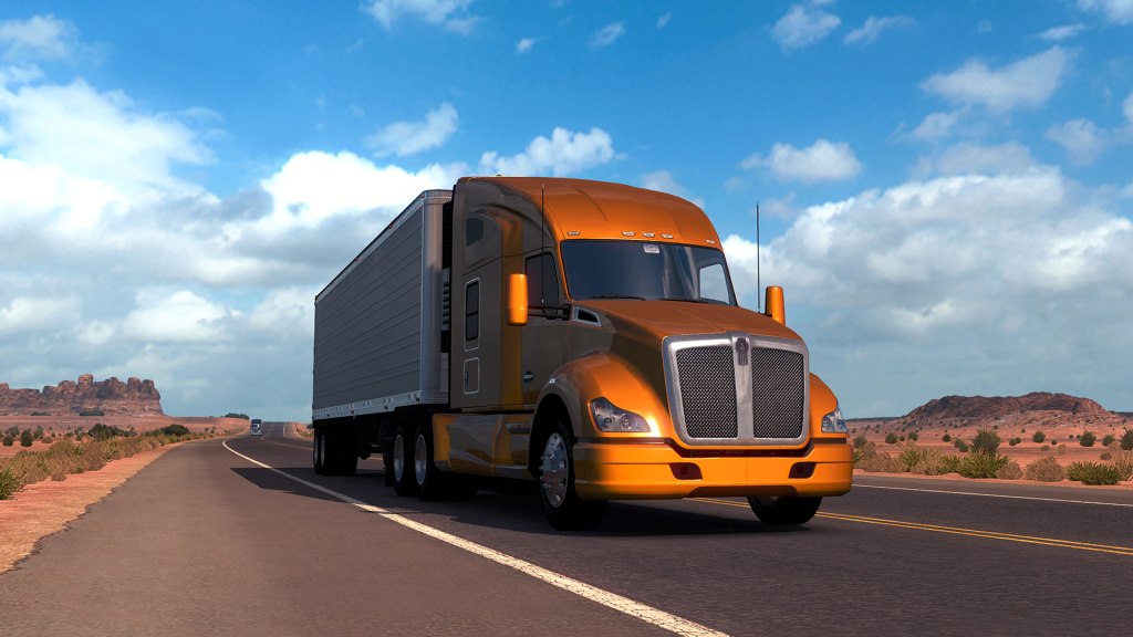 Getting my virtual trucker’s tan&nbsp;on!